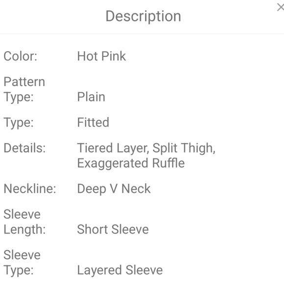 BN Stunning formal prom HOT PINK MAGENTA elegant wedding guest dress flattering! - Picture 6 of 8